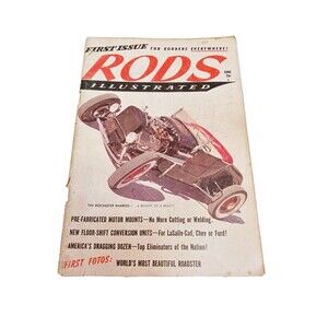 Rods Illustrated Magazine June 1958 First (1st) Issue
